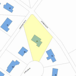 26 Chinian Path, Newton MA 02459-3537 plot plan