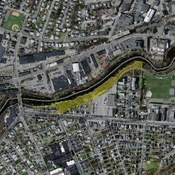 331 California St, Newton MA 02458-1052 aerial view