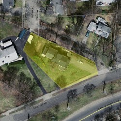 2163 Commonwealth Ave, Newton MA 02466-1914 aerial view