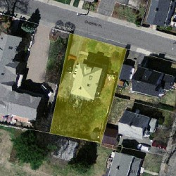 10 Cherry Pl, Newton MA 02465-1506 aerial view