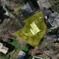 41 Juniper Ln, Newton MA  02459-2839 aerial view