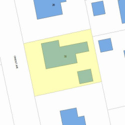 30 Orient Ave, Newton MA  02459-1426 plot plan