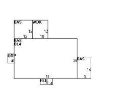 2 Terrace Ave, Newton MA 02461-1427 floor plan