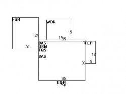 240 Greenwood St, Newton MA 02459-3043 floor plan