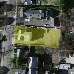 48 Rustic St, Newton MA 02458-1024 aerial view