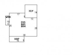 199 Concord St, Newton MA  02462-1325 floor plan