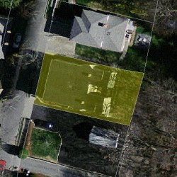 23 John St, Newton MA  02459-2347 aerial view