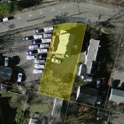 42 Richardson St, Newton MA 02458-1914 aerial view