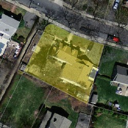 193 Adams Ave, Newton MA 02465-1502 aerial view
