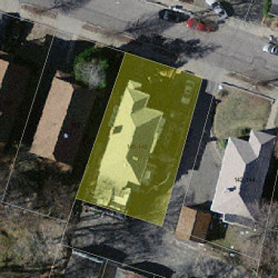 148 Pearl St, Newton MA 02458-1444 aerial view