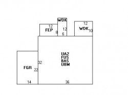 131 Bridge St, Newton MA  02458-1105 floor plan
