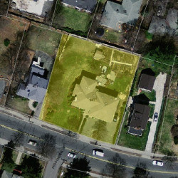 447 Crafts St, Newton MA 02465-1735 aerial view