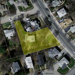 111 Waltham St, Newton MA  02465-1331 aerial view