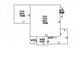 712 Chestnut St, Newton MA 02468-2015 floor plan