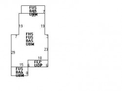 8 Harrington St, Newton MA 02460-1526 floor plan