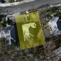 103 Ripley St, Newton MA 02459-2210 aerial view