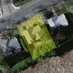 111 Brandeis Rd, Newton MA 02459-2707 aerial view