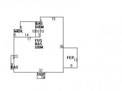 170 Harvard St, Newton MA 02460-2272 floor plan
