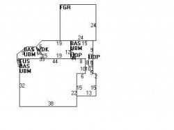 4 Wildwood Ave, Newton MA 02460-1322 floor plan