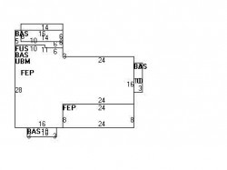 6 Columbus St, Newton MA 02461-1418 floor plan
