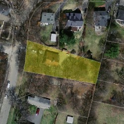 84 Staniford St, Newton MA  02466-1112 aerial view