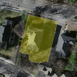 130 Cabot St, Newton MA 02458-2509 aerial view