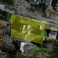 172 Park St, Newton MA  02458-2044 aerial view