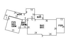 35 Village Cir, Newton MA  02459-3069 floor plan