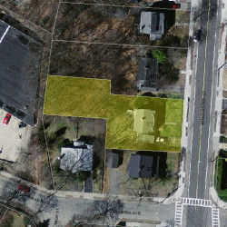 177 Winchester St, Newton MA 02461-2129 aerial view