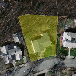35 Royce Rd, Newton MA  02459-1015 aerial view