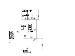 536 Commonwealth Ave, Newton MA  02459-1634 floor plan
