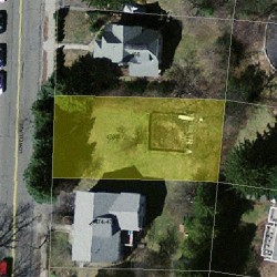 472 Lowell Ave, Newton MA  02460-2151 aerial view