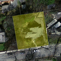 54 Sheffield Rd, Newton MA  02460-2119 aerial view