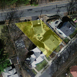 111 Mount Vernon St, Newton MA 02465-2559 aerial view