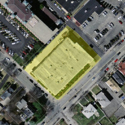 471 Watertown St, Newton MA  02460-1451 aerial view