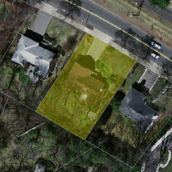 1488 Commonwealth Ave, Newton MA  02465-2832 aerial view