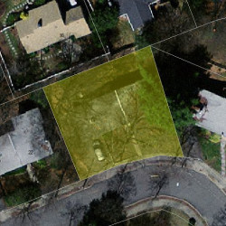 30 Hazelhurst Ave, Newton MA 02465-1341 aerial view