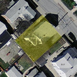 119 Hawthorn St, Newton MA 02458-1239 aerial view