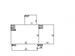 182 Melrose St, Newton MA  02466-1111 floor plan
