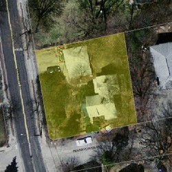 1124 Chestnut St, Newton MA 02464-1307 aerial view