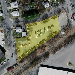 70 Linden St, Newton MA 02464-1433 aerial view