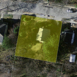 14 Parker Ave, Newton MA 02459-2662 aerial view