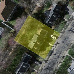 61 Truman Rd, Newton MA 02459-2639 aerial view