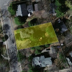 46 Columbus St, Newton MA 02461-1439 aerial view