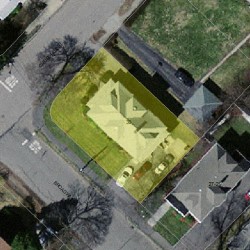 30 Churchill St, Newton MA 02460-1407 aerial view