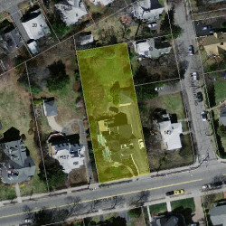 153 Lincoln St, Newton MA 02461-1501 aerial view