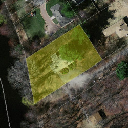 131 Wallace St, Newton MA  02461-1924 aerial view