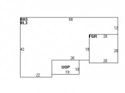 90 Wendell Rd, Newton MA 02459-2947 floor plan