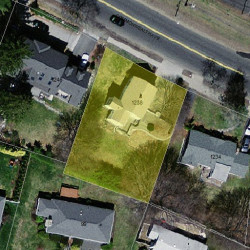 1238 Commonwealth Ave, Newton MA 02465-2911 aerial view