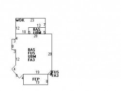54 Otis St, Newton MA 02460-1823 floor plan
